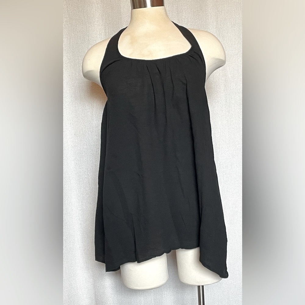 9 Seed black gauze mini or coverup
